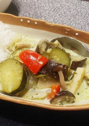 丁度良い!グリーンカレー❣️-レシピのメイン写真