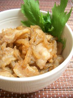 田楽風甘みそで♡豚こん炒め-レシピのメイン写真