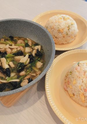 海鮮あんかけチャーハン-レシピのメイン写真