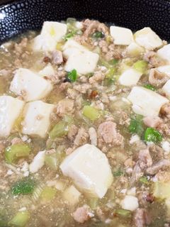絶品!シビ旨!山椒と青唐辛子の塩麻婆豆腐-レシピのメイン写真