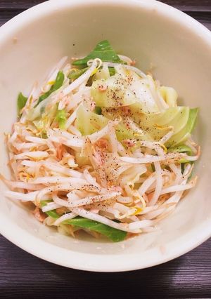 レンジ&ワンボウル♪ツナキャベツもやし-レシピのメイン写真