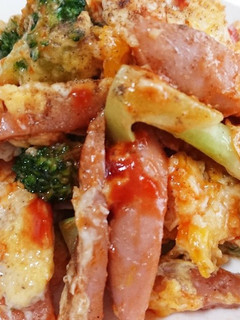 ギョニソ*ブロッコリー*ケチャップ炒め-レシピのメイン写真