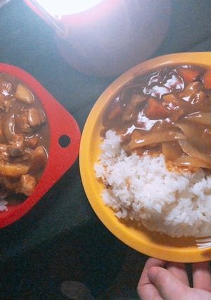 キャンプ飯 カレー編-レシピのメイン写真