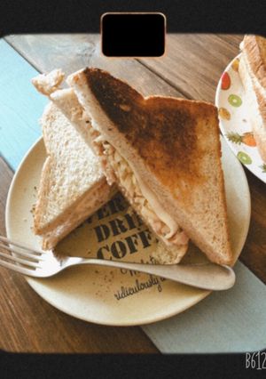 スモークチキンのハニーマスタードサンド-レシピのメイン写真