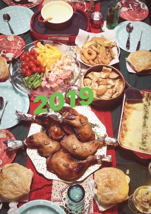 2019 クリスマス-レシピのメイン写真