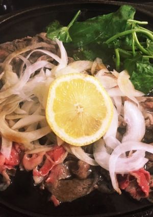 無限レモンステーキ風すきやき風-レシピのメイン写真
