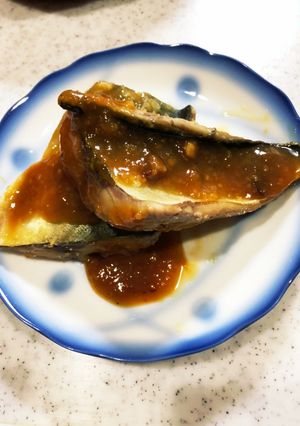 秘伝の甘味噌タレでサバの味噌煮-レシピのメイン写真