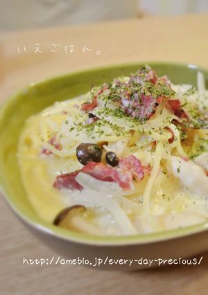 家にあるもので♪濃厚クリームスープパスタ-レシピのメイン写真