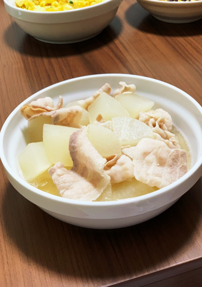 ☆簡単☆大根と豚バラ肉の旨煮-レシピのメイン写真