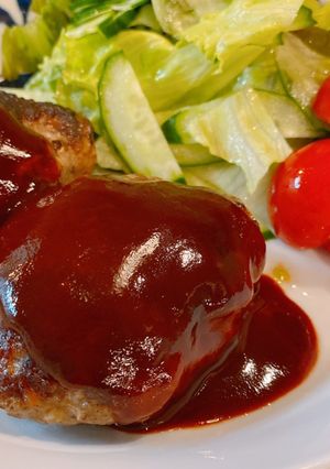 定番☆我が家のハンバーグ-レシピのメイン写真