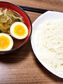 夏にピッタリ! つけ麺風ざるうどん-レシピのメイン写真