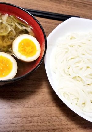 夏にピッタリ！ つけ麺風ざるうどん-レシピのメイン写真