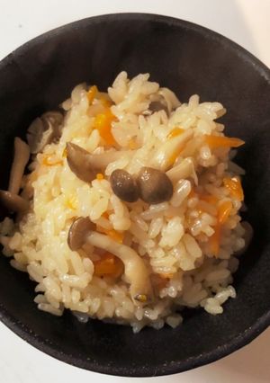 炊き込みごはん　食材2品！-レシピのメイン写真