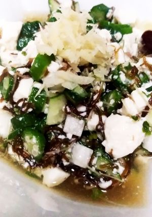 コンビニ食材だけで作れる酢の物★-レシピのメイン写真