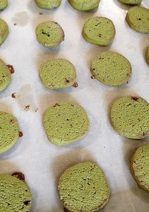 緑茶サブレ-レシピのメイン写真