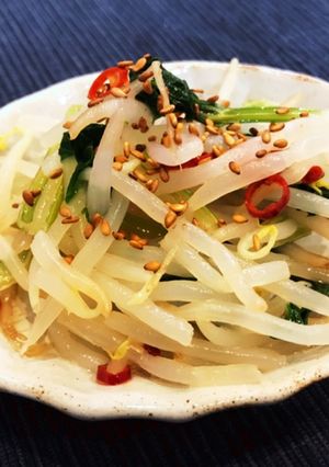 もやしとセロリのナンプラー和え-レシピのメイン写真