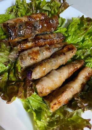 なすびの豚肉巻きさっぱり風-レシピのメイン写真