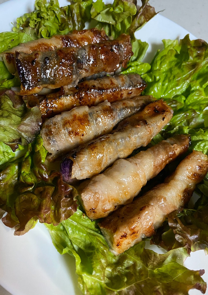 なすびの豚肉巻きさっぱり風-レシピのメイン写真