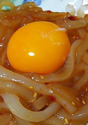 剣先いかのユッケ-レシピのメイン写真