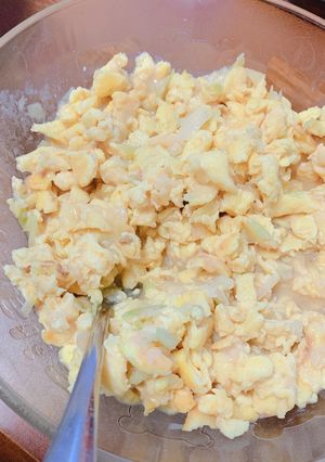 卵のネギ味噌炒め-レシピのメイン写真