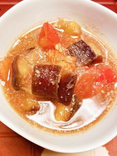 なすとトマトのごま酢和え-レシピのメイン写真