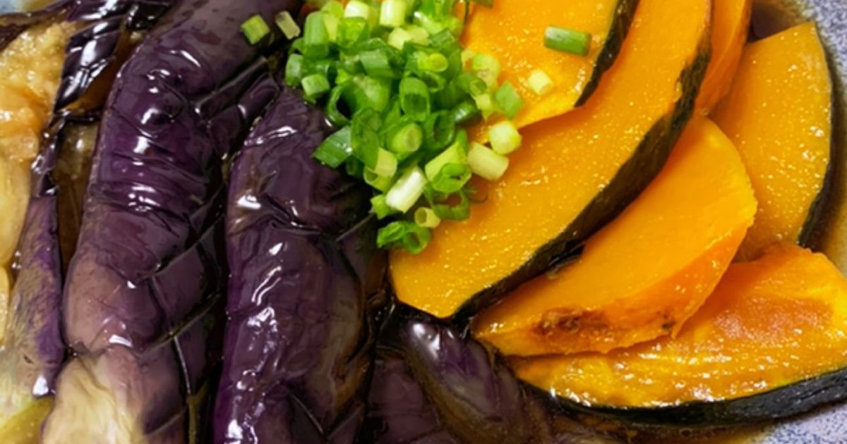 かぼちゃとなす かぼちゃとナスの煮物 | レシピ（とれ蔵KITCHEN） | JAいるま野