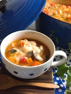 *たっぷり野菜のミネストローネ*-レシピのメイン写真