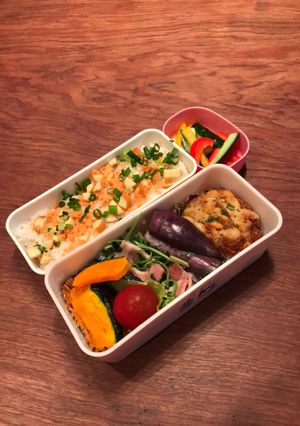 お弁当・・・78スモークチーズと鮭　-レシピのメイン写真