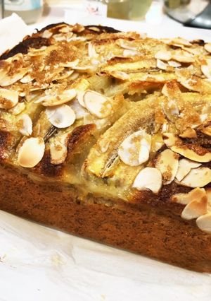 スクエア型のバナナケーキ-レシピのメイン写真
