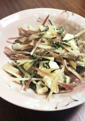 みょうがと大葉のクリチ和え-レシピのメイン写真