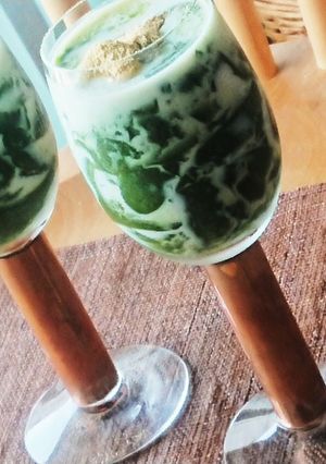 白玉団子と抹茶のクラッシュゼリー☆パフェ-レシピのメイン写真