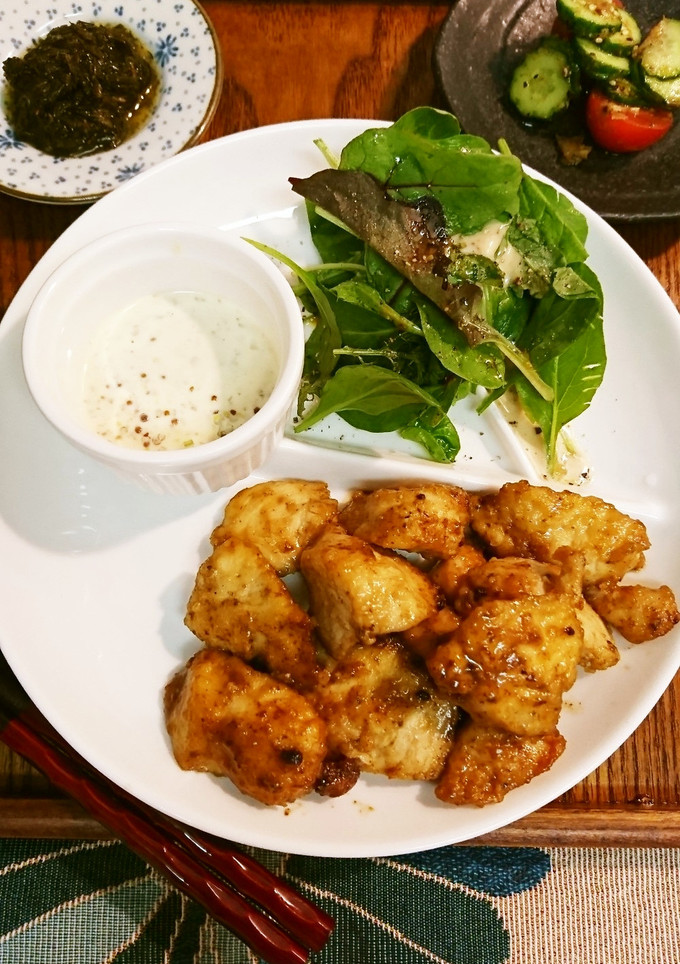 鶏唐揚げの甘酢和え-レシピのメイン写真