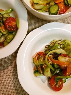 チンゲン菜塩昆布サラダ-レシピのメイン写真