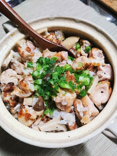 焼き鳥とエリンギの炊き込みご飯(^^)-レシピのメイン写真