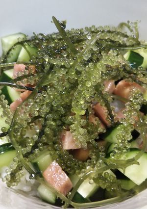 ★海ぶどう★ポーク丼-レシピのメイン写真