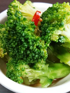ブロッコリー麺つゆ漬け-レシピのメイン写真