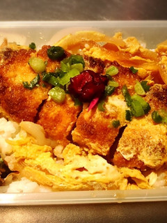 月①カツ丼弁当!!記録用-レシピのメイン写真