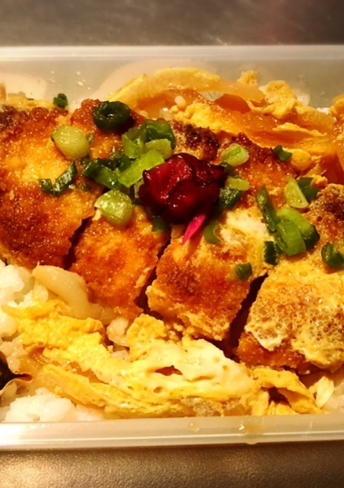 月①カツ丼弁当!!記録用-レシピのメイン写真
