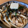 お酒のに合う バター醤油焼うどん