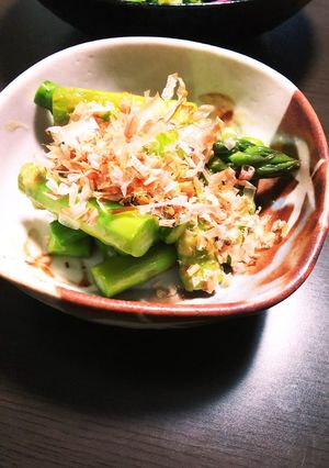 アスパラバター醤油わさび和え-レシピのメイン写真