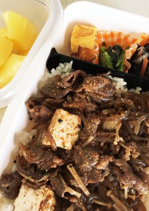 牛すき焼き弁当20200603-レシピのメイン写真