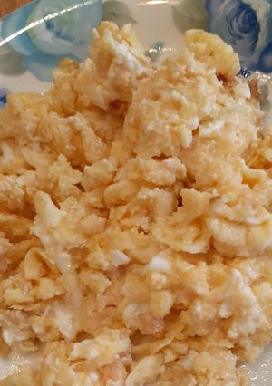 ご飯が進む❗炒りタラたまご-レシピのメイン写真