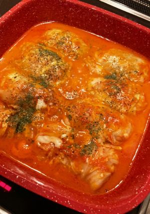 ロールキャベツトマト風味-レシピのメイン写真
