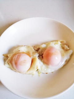 冷凍卵のトロっと目玉焼き☆-レシピのメイン写真