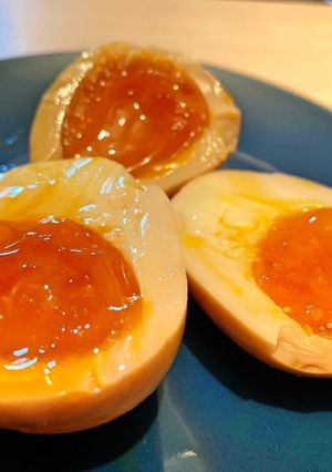 半熟染み染み煮卵-レシピのメイン写真