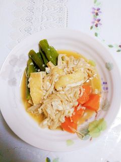 高野豆腐の五目煮-レシピのメイン写真