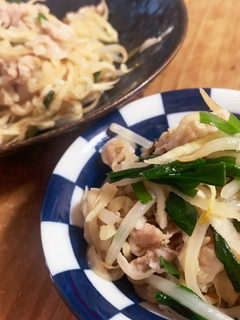 給食レシピ♪千切りのめちゃウマ炒めで育毛-レシピのメイン写真