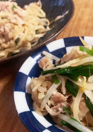 給食レシピ♪千切りのめちゃウマ炒めで育毛-レシピのメイン写真
