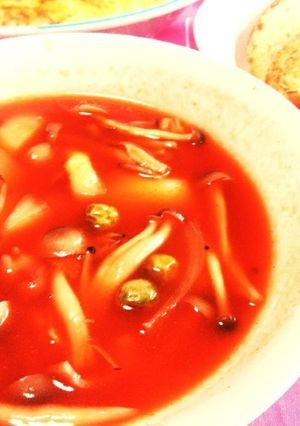 簡単♪ボリュームたっぷりのトマトスープ-レシピのメイン写真