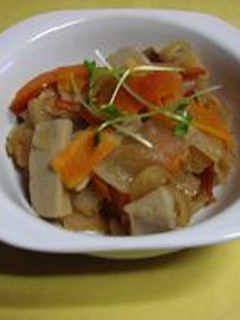 大根と人参と高野豆腐の煮物-レシピのメイン写真